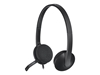 Picture of Austiņas LOGITECH H340 USB, melnas