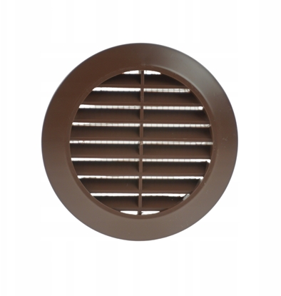 Изображение AWENTA Kratka wentylacyjna Awenta T42BR fi80mm TUOS. brzowa