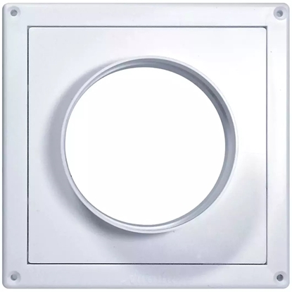 Изображение AWENTA Kratka wentylacyjna Awenta T67 140x140mm OKAP fi100mm biaa