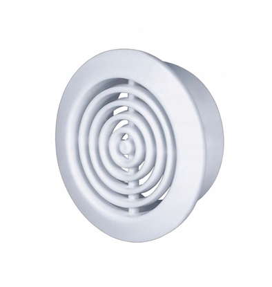 Attēls no AWENTA Kratka wentylacyjna Awenta T73 MINI-AWENT fi45/58mm biaa (opak.2szt.)
