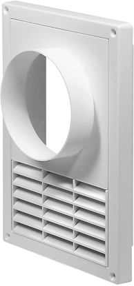 Attēls no AWENTA Kratka wentylacyjna Awenta T80 140x210mm OKAP fi125mm biaa