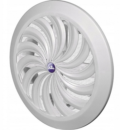 Attēls no AWENTA Kratka wentylacyjna Awenta T89 140x140mm TOS. fi150mm biaa