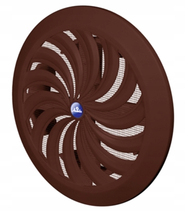 Attēls no AWENTA Kratka wentylacyjna Awenta T89BR 140x140mm TOS. fi150mm brzowa