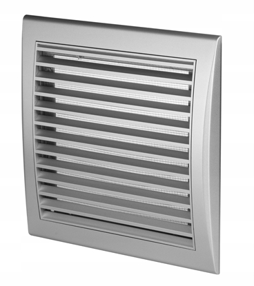 Изображение AWENTA Kratka wentylacyjna Awenta TL5SS 160x160mm srebrna satyna