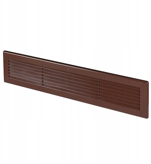 Picture of AWENTA Kratka wentylacyjna Awenta TRU26BR 110x460mm TUS. brzowa