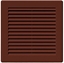 Picture of AWENTA Kratka wentylacyjna Awenta TRU2BR 150x150mm TUS. brzowa