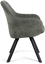 Picture of BAGO DINING CHAIR MOSS GREEN/WOOD LEGS