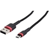 Picture of Baseus CABLE MICROUSB TO USB 1M/RED/BLACK CAMKLF-B91