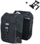 Picture of Basil Sakwa podwójna BASIL MILES DOUBLE PANNIER BAG MIK 34L, MIK System (ready to go), 100% wodoodporna, black lime