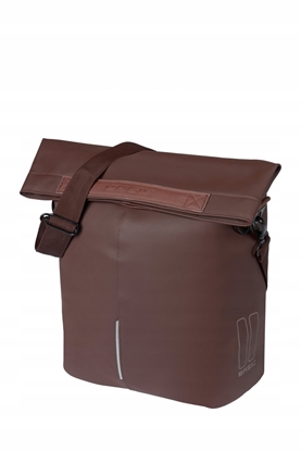 Picture of Basil Sakwa pojedyncza BASIL CITY SHOPPER 14-16L, MIK Hooks System, roasted brown