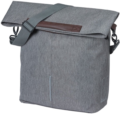 Picture of Basil Sakwa pojedyncza BASIL CITY SHOPPER 14-16L, MIK Hooks, grey melee