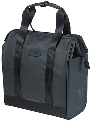 Picture of Basil Sakwa pojedyncza BASIL GRAND TARPAULIN BICYCLE SHOPPER 23L, MIK Hooks System, wodoodporna black