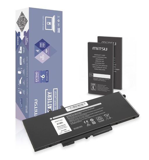 Picture of Bateria 4GVMP do Dell Latitude 5400 5500 5510 8000 mAh (61 Wh) 7.6V (7.4V)