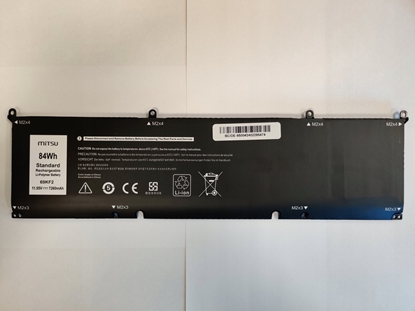 Attēls no Bateria 69KF2 do Dell Alienware M17 M15 R3 R4 Precision 5550 XPS 9500 9510 6000 mAh (69 Wh) 11.55V