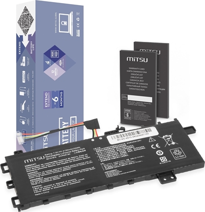 Attēls no Bateria B21N1818 do Asus Vivobook 15 A512 R512 X512 4150 mAh (32 Wh) 7.6V (7.4V)