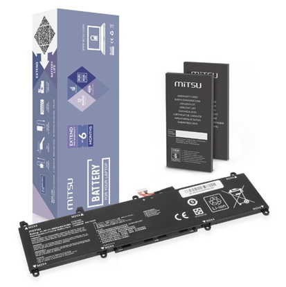 Attēls no Bateria C31N1806 do Asus VivoBook S13 S330FA S330UN S330UA V330FA X330UN 3600 mAh (41 Wh) 11.4V