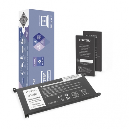 Attēls no Bateria do Dell Inspiron 14 5481, 5590 3600 mAh (41 Wh) 11.4 Volt