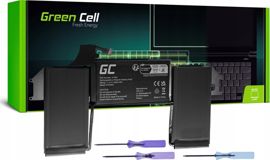 Изображение Bateria Green Cell Bateria A1965 do Apple MacBook Air 13 A1932 A2179 (2018, 2019, 2020)