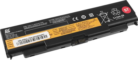 Picture of Bateria Green Cell Bateria Green Cell ULTRA do Lenovo ThinkPad T440p T540p W540 W541 L440 L540