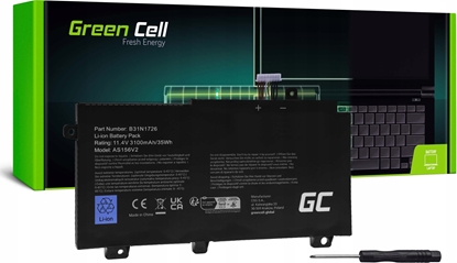 Picture of Bateria Green Cell Green Cell Battery B31N1726 for Asus TUF Gaming FX504 FX504G FX505 FX505D FX505G A15 FA506 A17 FA706