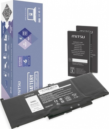 Attēls no Bateria Mitsu Bateria do Dell Latitude 7390, 7490 5800 mAh (44 Wh) 7.6 - 7.4