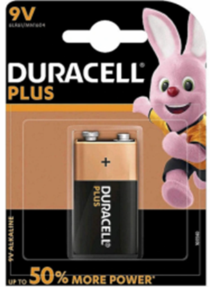 Изображение Baterija Duracell 9V Powe Plus Krona