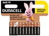 Изображение Baterijas DURACELL AAA, LR03, 10 gab.