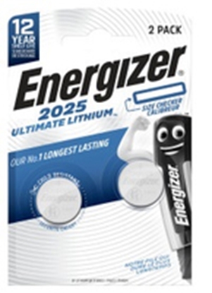Изображение BATTERY ENERGIZER CR2025 LITHIUM 2PCS 7638900423013