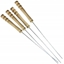 Picture of BBQ Szpikulce do szaszyków stalowe 38.5cm 4 szt. BBQ COLLECTION 489030