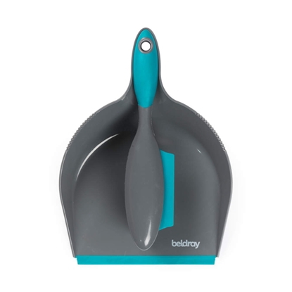 Изображение Beldray LA034191UFPEU7 Anti-bac Pet Plus+ Rubber Head Dustpan & Brush Set