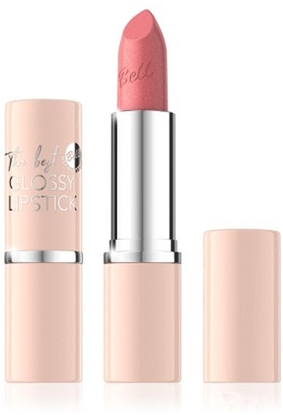 Изображение Bell BELL The Best Glossy Lipstick Pomadka do ust poyskujca 01 Rosy  3.7 g