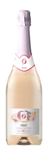 Изображение Bezalkoholisks dzirkstošs rozā vīns VINA'0, 0.75l(DEP)