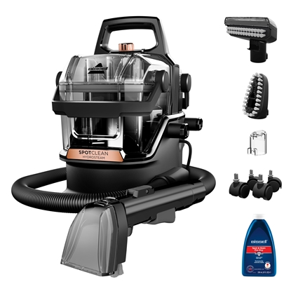 Picture of Bissell | Portable Carpet and Upholstery Cleaner | SpotClean HydroSteam Pro | Corded operating | Washing function | 1000 W | Black