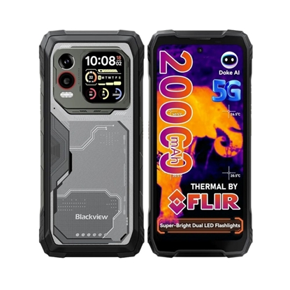Attēls no Blackview XPLORE 1 Pro 12+256 GB Thermal image Black