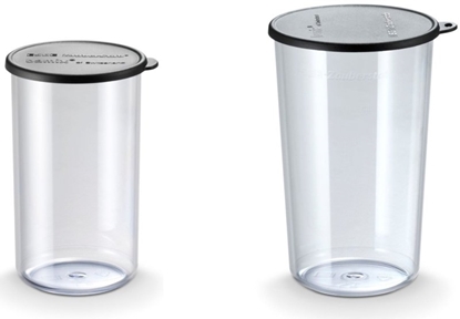 Attēls no Blender Bamix Bamix 3002.001, 1 L, ml, Plastic, Black, Transparent, -20 - 100 °C, 2 pc(s)