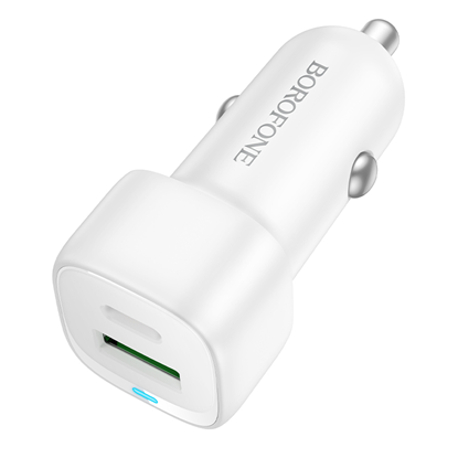 Picture of Borofone Car charger BZ34B Cloud - USB + Type C - 
