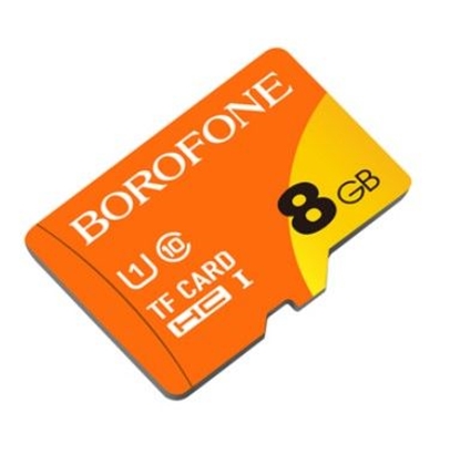 Изображение Borofone MEMORY CARD 8GB SDHC CLASS10 75MB/S MICROSD