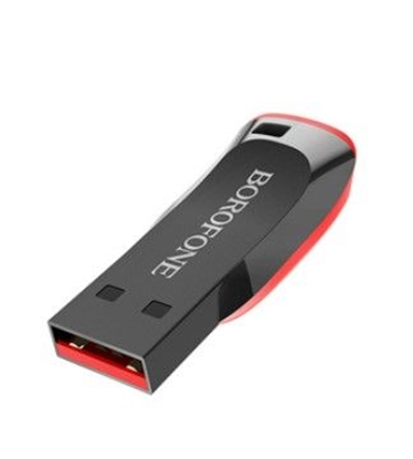 Изображение Borofone PENDRIVE BUD2 GENEROUS USB 2.0 8GB Black