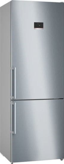 Изображение Bosch | Refrigerator | KGN497ICT | Energy efficiency class C | Free standing | Combi | Height 203 cm | No Frost system | Fridge net capacity 311 L | Freezer net capacity 129 L | Display | 35 dB | Stainless Steel