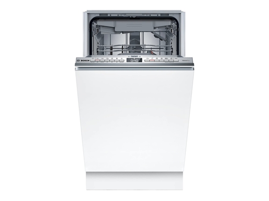 Picture of Bosch Dishwasher | SPV4EMX25E | Built-in | Width 45 cm | Number of place settings 10 | Number of programs 6 | Energy efficiency class C | AquaStop function | White