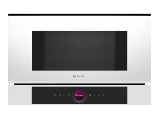 Picture of Bosch Serie 8 BFL7221W1 microwave Built-in Solo microwave 21 L 900 W White
