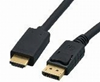 Picture of Brackton DisplayPort Male - HDMI Male With IC-Chip 3m 4K