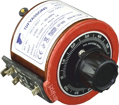 Attēls no BREVE Autotransformator 1-fazowy AUTO OIEA 3 230V/0-260V 2,8A 19854-0028