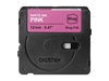 Picture of BROTHER BTAGP35 12MM WHITE ON PINK TAPE
