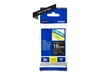 Picture of Brother labelling tape TZE-345 black/white 18 mm
