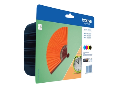 Attēls no Brother LC-129 / LC-125 XL Value Pack BK/C/M/Y