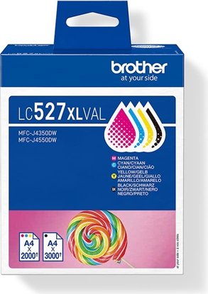 Picture of Brother LC-527 XL Value Pack C/M/Y/BK