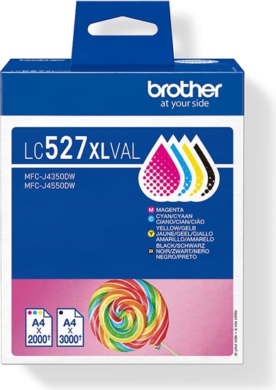 Picture of Brother LC-527 XL Value Pack C/M/Y/BK