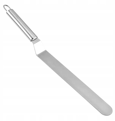 Изображение Brunbeste Szpatua cukiernicza do krojenia serwowania ciasta tortu nó metalowa 42CM BRUNBESTE BB-3069