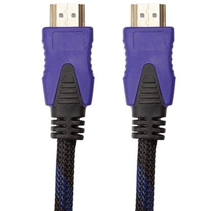 Изображение Cable HDMI - HDMI, 25m, 1.4 ver., Nylon, gold plated